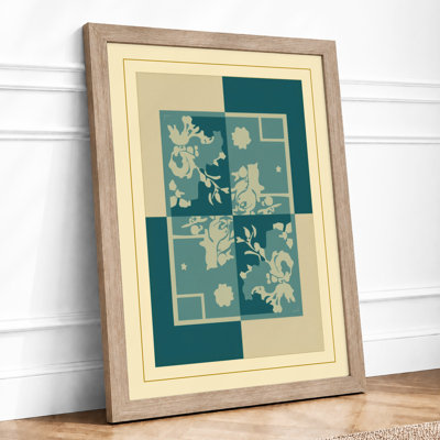 Grid Botanical - Framed Print