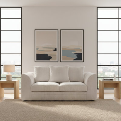 2 Seater Corduroy Sofa