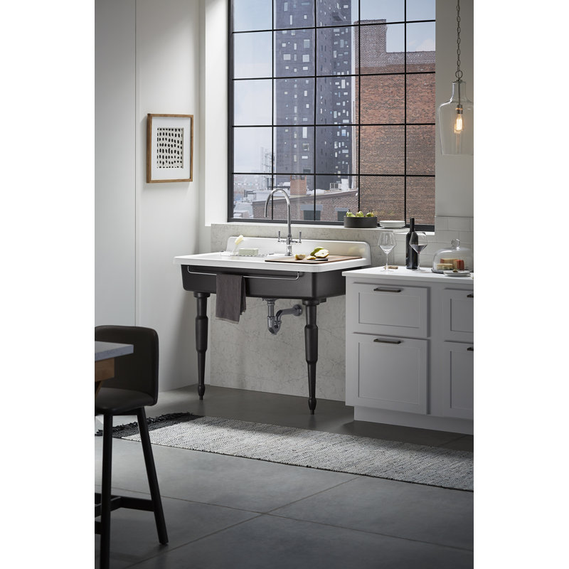 Farmstead Contemporary Legs, Iron Black