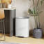 Stainless Steel, Metal Step On Kitchen Trash Can - 50L-120768021