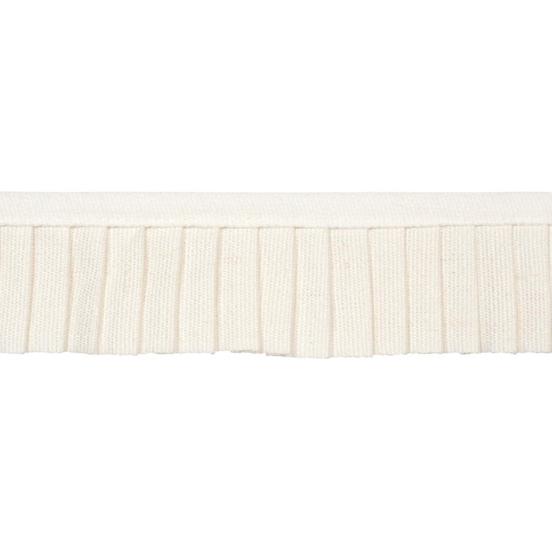 Clara Pleated Tape, Ivory