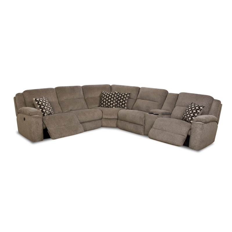 Campbell Power Reclining Sectional with Right-Side USB, Right Hand Facing