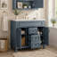 Meuble-lavabo moderne de 91 cm (36 po) avec lavabo, portes à fermeture douce et rangement dissimulé pour une organisation optimale.-305889745-305889750