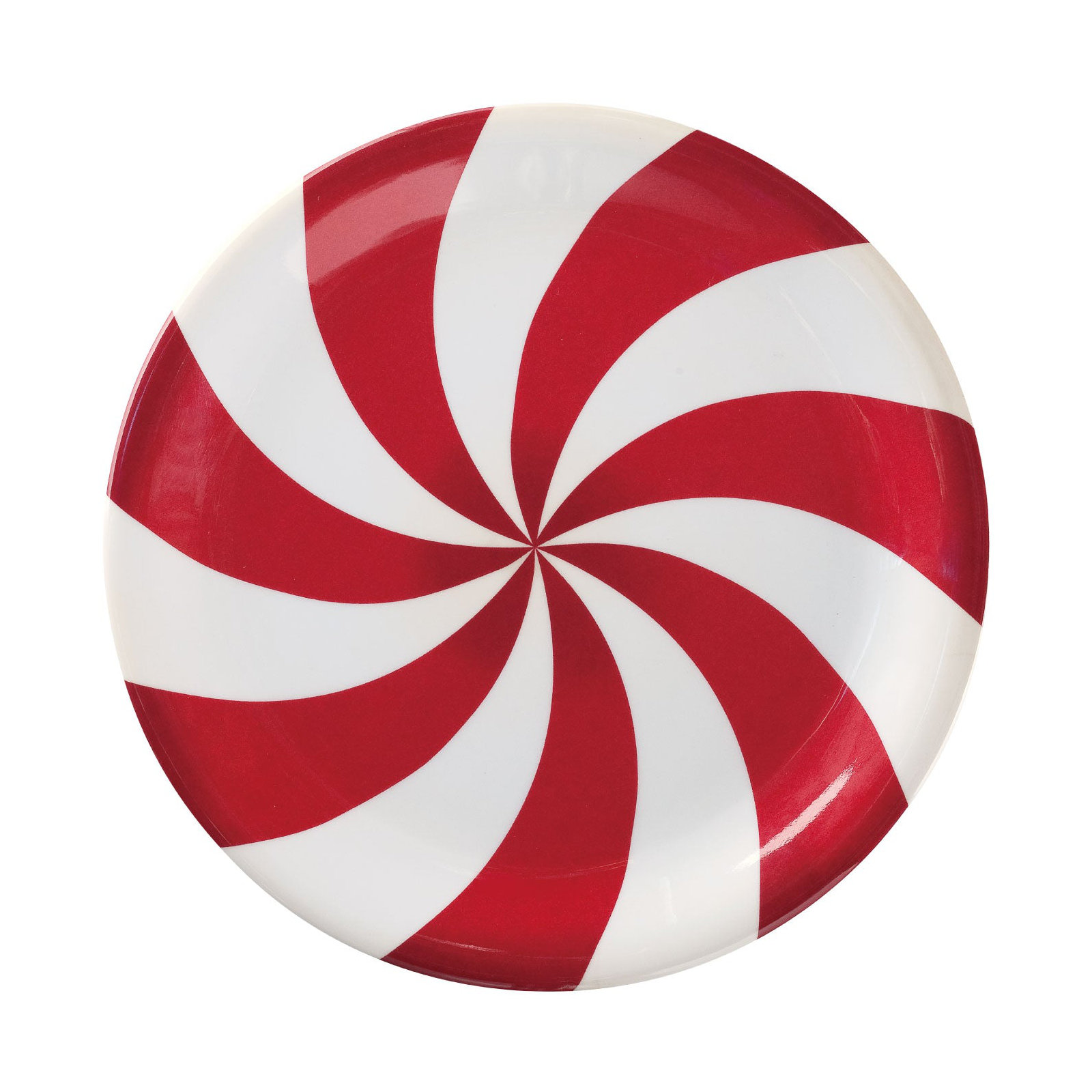 Peppermint, 6 3/4" Melamine Plate S12