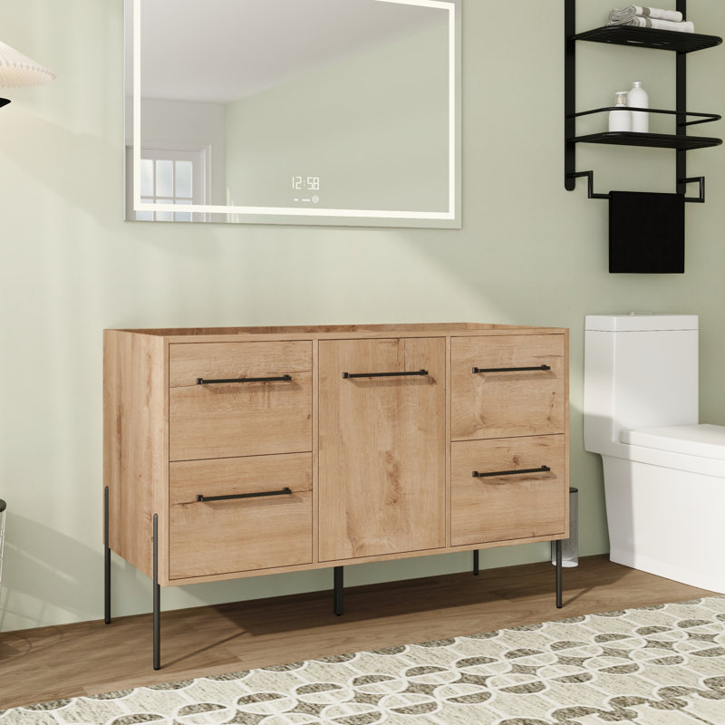 Base de meuble-lavabo simple 48 po Nyrith