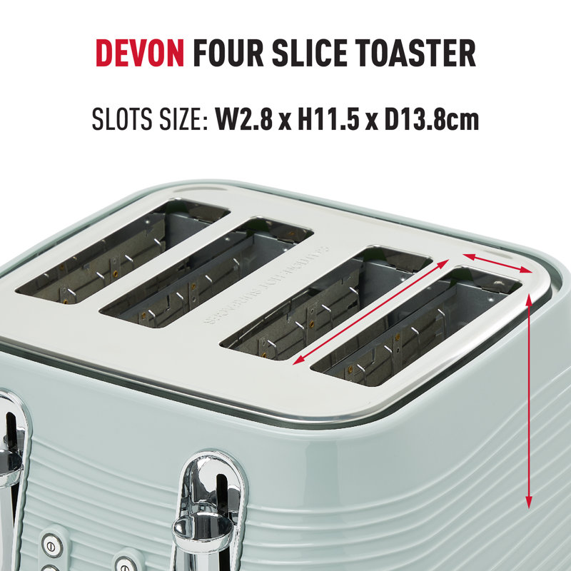 Devon 4 Slice Toaster