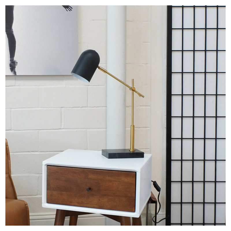 Lampe de table décorative moderne de style hôtelier à DEL Lumora