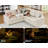 Sofa Bed, Sleeper Sofa With Storage Seat & Pull Out Bed , L Shape Sofa For Living Room, Linen-2042376176