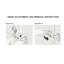 Meuble-lavabo autoportant de 30 po, lustre, lavabo rond en céramique blanche avec motif en pierre, comptoir, 2 portes d'armoire et mécanisme de fermeture silencieuse pour meuble-lavabo avec comptoir, rangement de porte