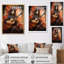 «Blehm Music Flamenco Passion Fiery», reproduction sur toile-1354344595-1354344596