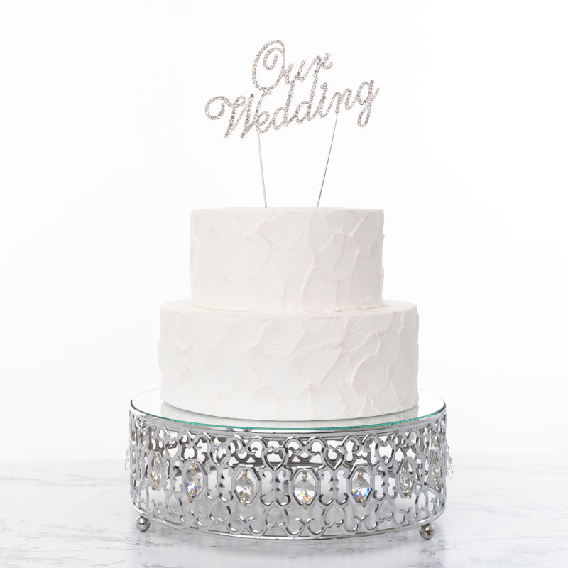 Surmatelas gâteau joyeux anniversaire rhinestone