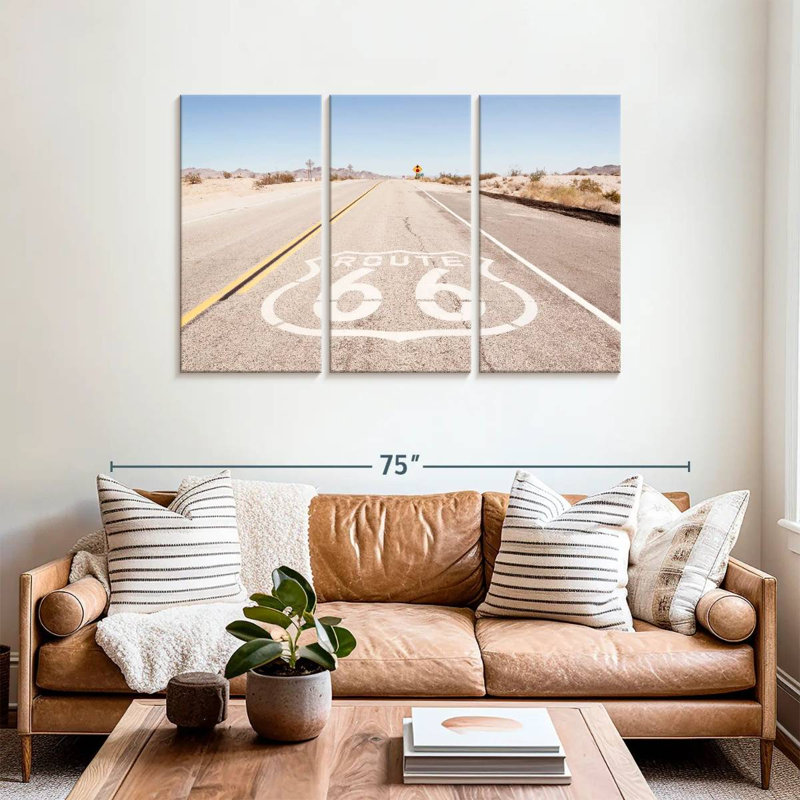 Mehar American West Route 66, H 36 po x l 57 po