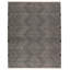 Satori Wool Geometric Area Rug in Black-1501955093