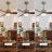 Glio 52 in. Nickel Walnut Downrod Standard Ceiling Fan with Integrated LED with Remote Included DC Motor Reversible-1085669866-1085669655