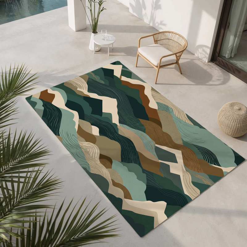 Tapis intérieur et extérieur Dream Valley, Rectangle 2' x 3'