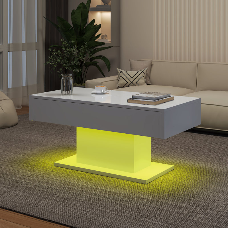 Table basse, Blanc
