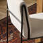 Julissa Upholstered Bar Stool with Metal Frame-390240268