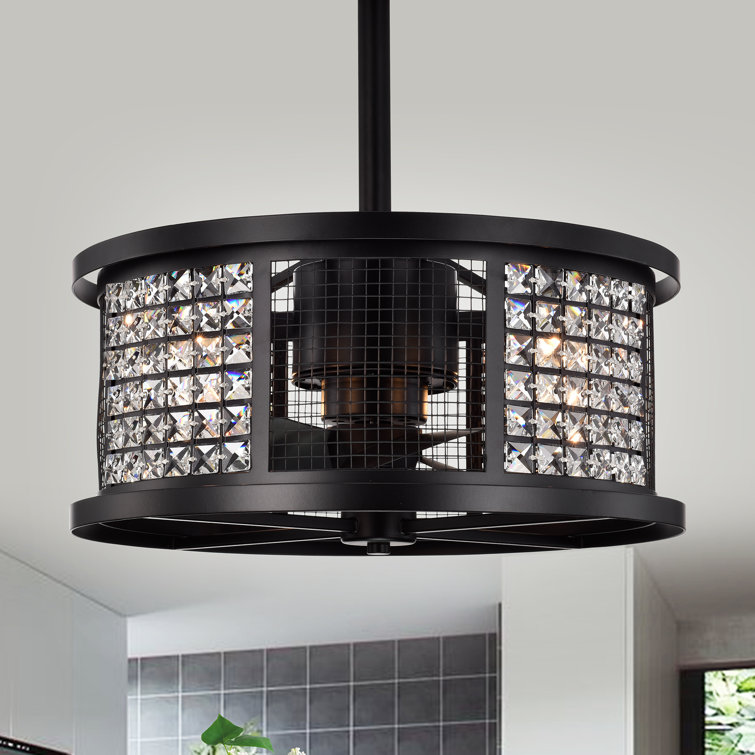 Bootle Ceiling Fan with Light Kit