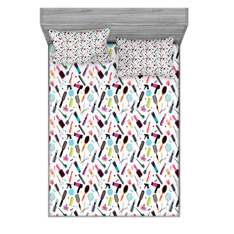 Microfiber Sheet Set, Full Sheet Set + Fitted Sheet + 2 Pillowcases
