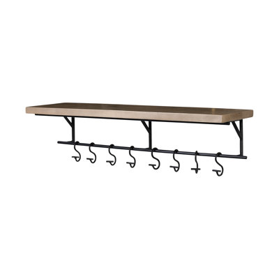 Beauvoir Accent Shelf with Hooks