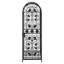 vidaXL Wine Rack for 45 Bottles Metal