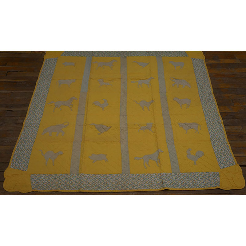 Tapis 1935 Antique Quilt America