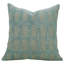 Coussin décoratif en lin épais fabriqué à la main Fabradine Indradhanush Boho - 22 x 22 pouces-965908829