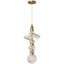 Avra Glass And Metal Pendant