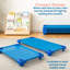 Lit de bébé empilable ECR4Kids, prêt à assembler, mobilier de classe, bleu, paquet de 6-641905887