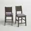 Chaise d'appoint rembourrée Hilry