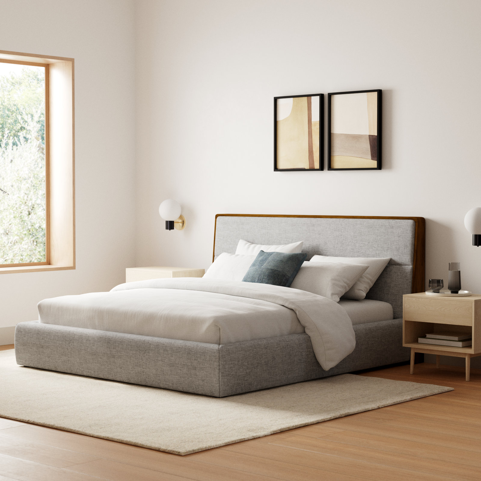 Berkeley Upholstered Bed, King