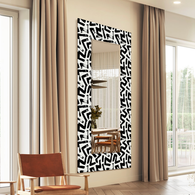 Miroir mural en verre