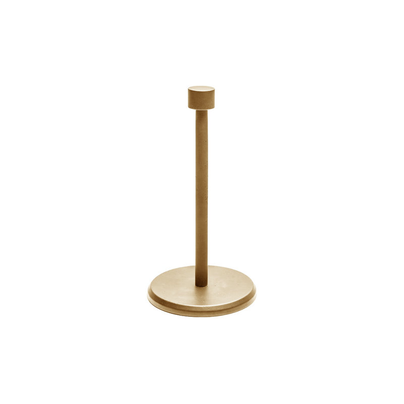 Standing Paper Towel Holder, Silicon Bronze Brushed
