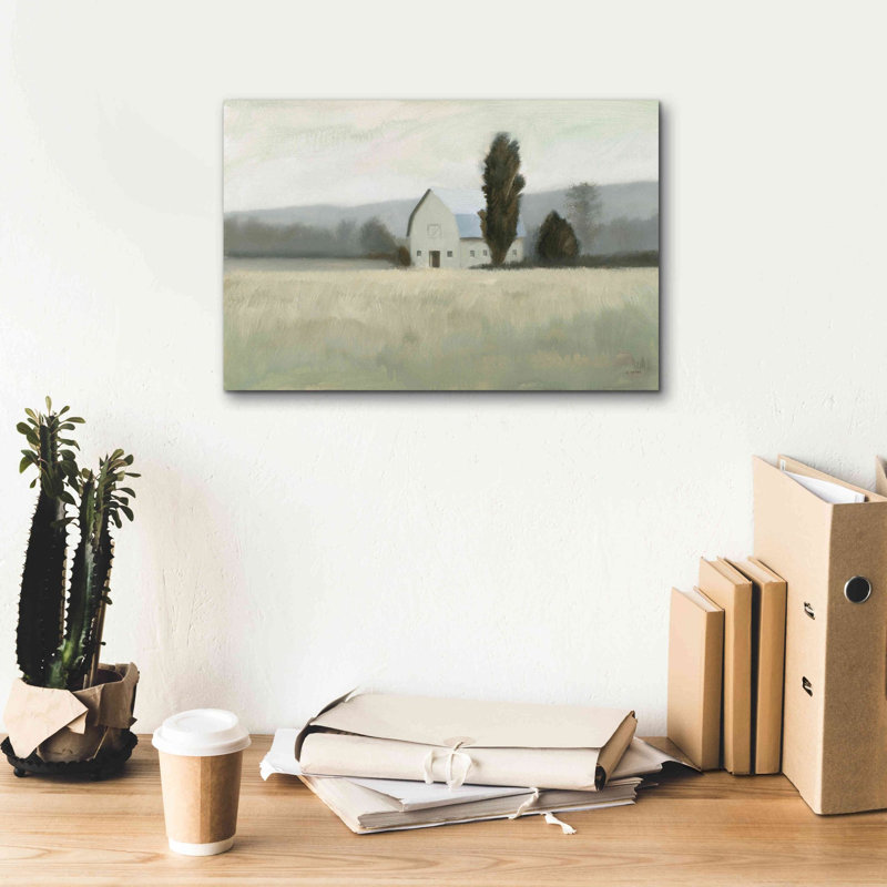 «Quiet Valley» par James Wiens, art mural sur toile, H 12 po x l 18 po x P 0,75 po