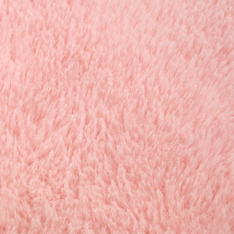Navy Blue Cushion Cover, Round 40cm, Pink