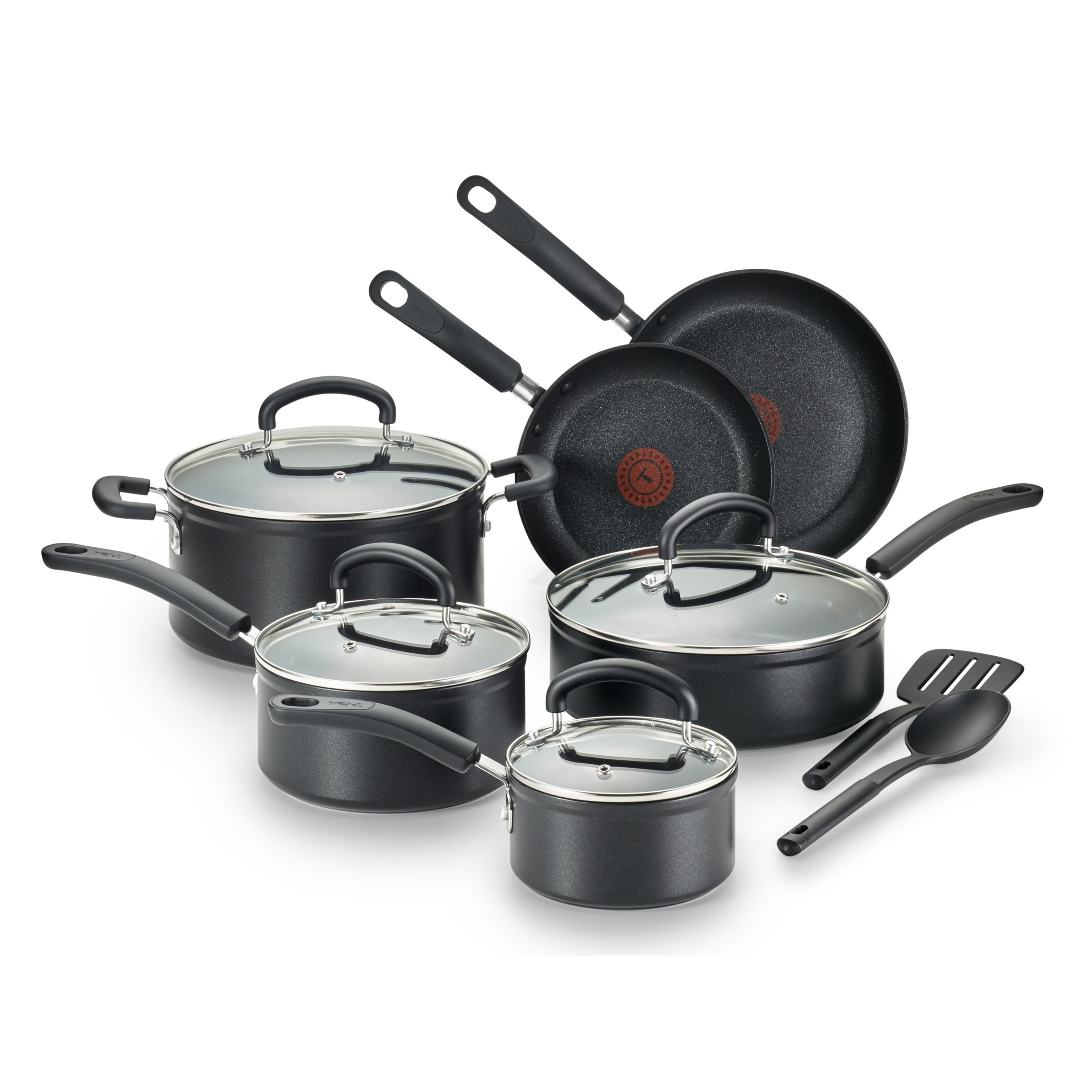  T-fal Ingenio Stainless Steel Cookware Set 4 Piece Induction  Cookware, Pots and Pans, Oven, Broil, Dishwasher Safe Silver: Home & Kitchen