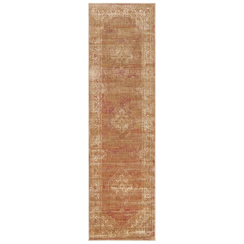 Tapis taupe Evanoff, Tapis de couloir 2 pi 2 po x 8 pi