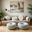 Coussin décoratif en velours 18 po Pumpkin Seat-10704092-250364616
