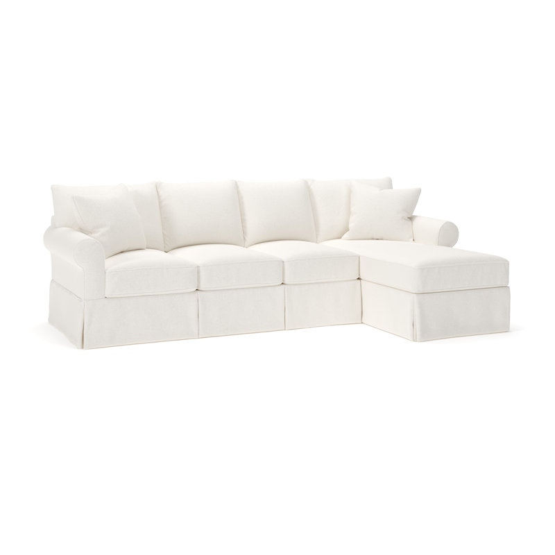 Canapé modulaire avec canapé-lit Friedman, Face à la droite, Apollo Alpaca Boucle