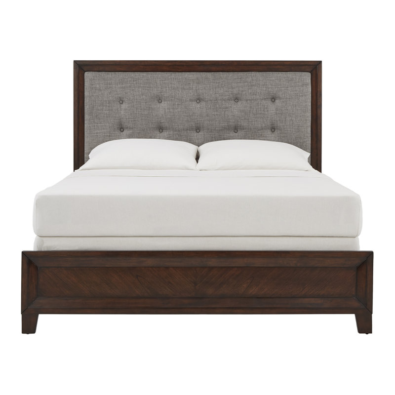 Anicka Headboard, King, Dark Gray