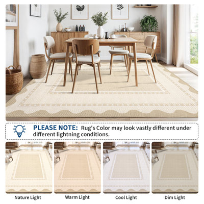 Striped 170cm X 120cm Area Rug