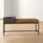 Boylston Faux Leather Upholstered Storage Bench-1931414151