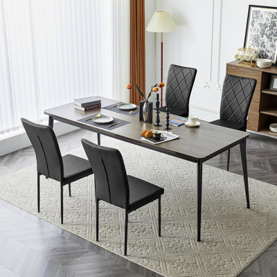 46cm H Upholstered Full Back Parsons Chair