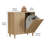 Sloping Laundry Basket With Removable Inner Basket