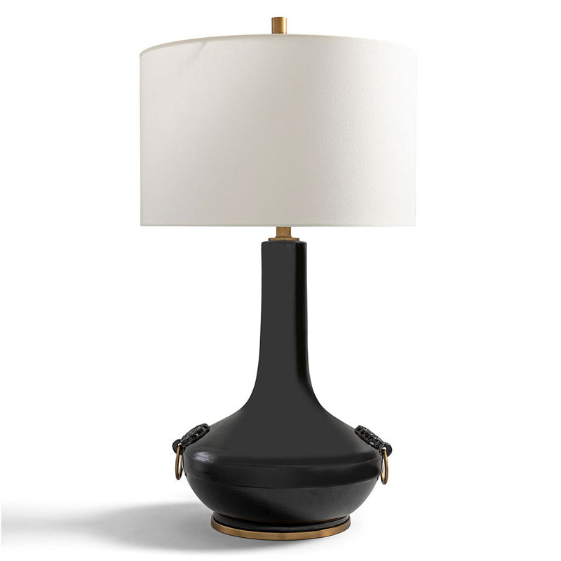 Lampe Lotus, Black