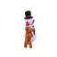 Chiot et bonhomme de neige animés gonflables