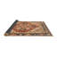 Tapis décoratif multicolore à motif abstrait-1457370471
