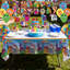 Number Blocks Birthday Party Supplies,35pcs Number Blocks Party Decorations Set