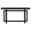 U_STYLE Table d'entrée peinte de 59,1 po avec placage de pin, console de conception rectangulaire unique avec des pieds en bois de pin épais, table de canapé extra longue polyvalente pour le couloir, le salon, la cuisine-333236150