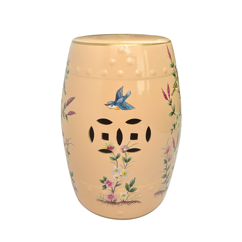 Ceramic Accent Stool